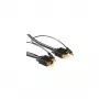 Microconnect MONGH5BMJ adapter kabla wideo 5 m VGA (D-Sub) + 3,5 mm czarny