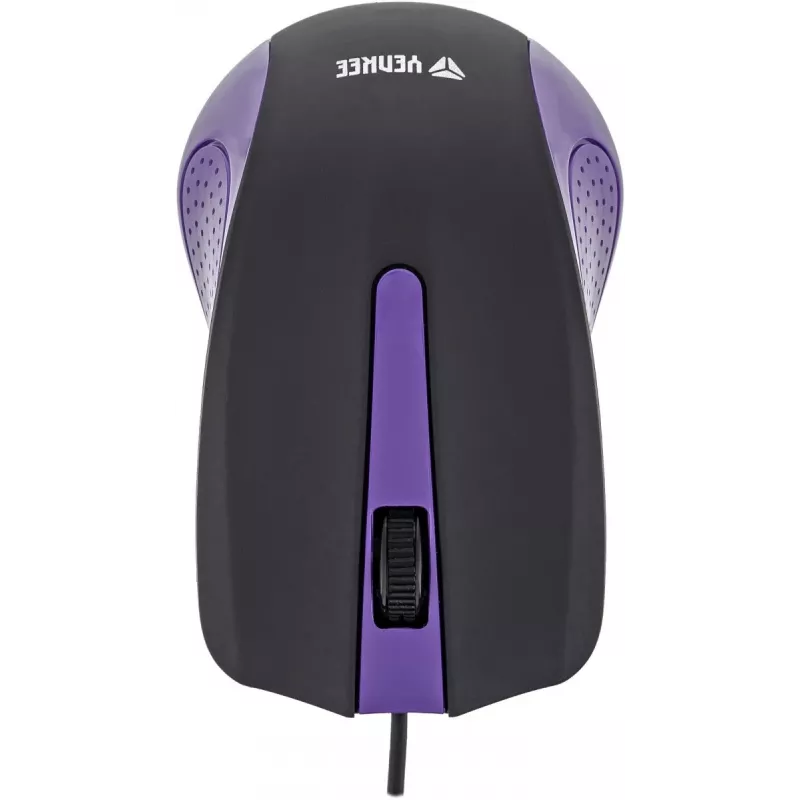 Przewodowa mysz USB, 3 przyciski, gumowana powierzchnia