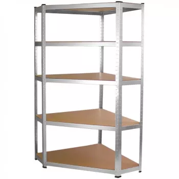 Regał do przechowywania narzędzi ogrodowych Top e shop Rack GC9030 — Stal ocynkowana i MDF, 900x300x1800 mm, wolnostojący/montaż ścienny, 875 kg udźwigu