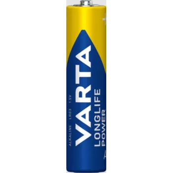 Alkaliczne baterie Micro AAA Varta Longlife Power — 12 szt.