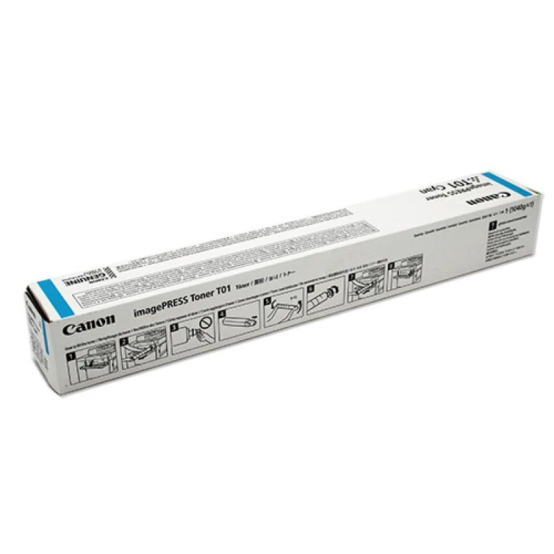 Toner Genuine Canon T01C 8067B001 5000 stron cyjan