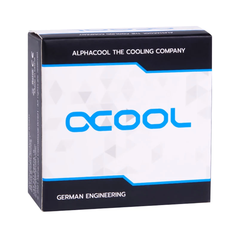 Uchwyt do chłodnicy Alphacool ES D-Plug Czarny Mosiądz 2 cm 35 g