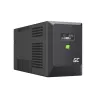 UPS Green Cell 1,5 kVA / 1050 W, Line-Interactive, 5 gniazd AC, czysta sinusoida, AVR, USB, Tower, czarny