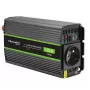 Przetwornica samochodowa Qoltec Monolith 1200 W Czarna 12 V