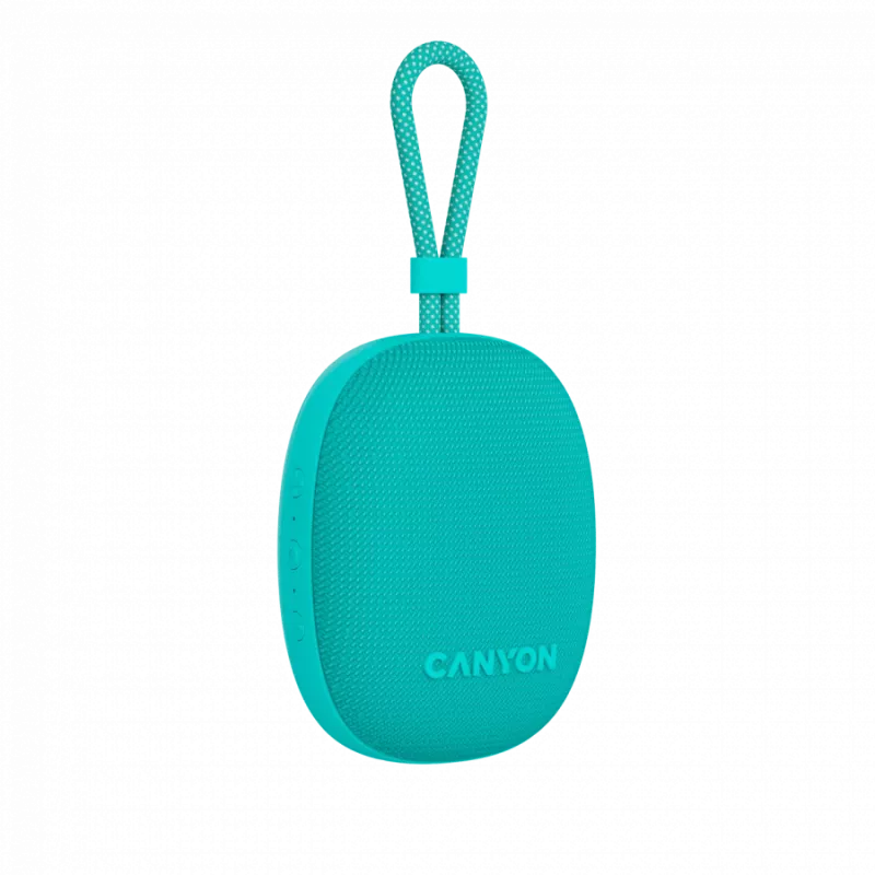 Canyon OnMove 12 - przenośny głośnik Bluetooth v5.3 - 5W - TWS - IPX7 - 12 godzin - ładowanie USB-C