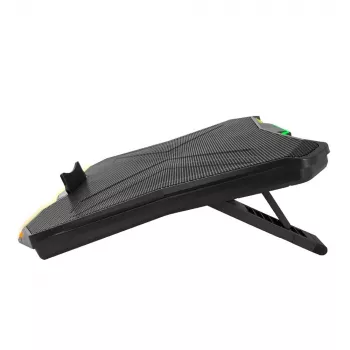 Laptop cooling pad ESPERANZA EGC110 for 17 inch (43.2 cm), 1 fan 18 cm, 800 RPM, 63 CFM, USB 2.0, Czarny