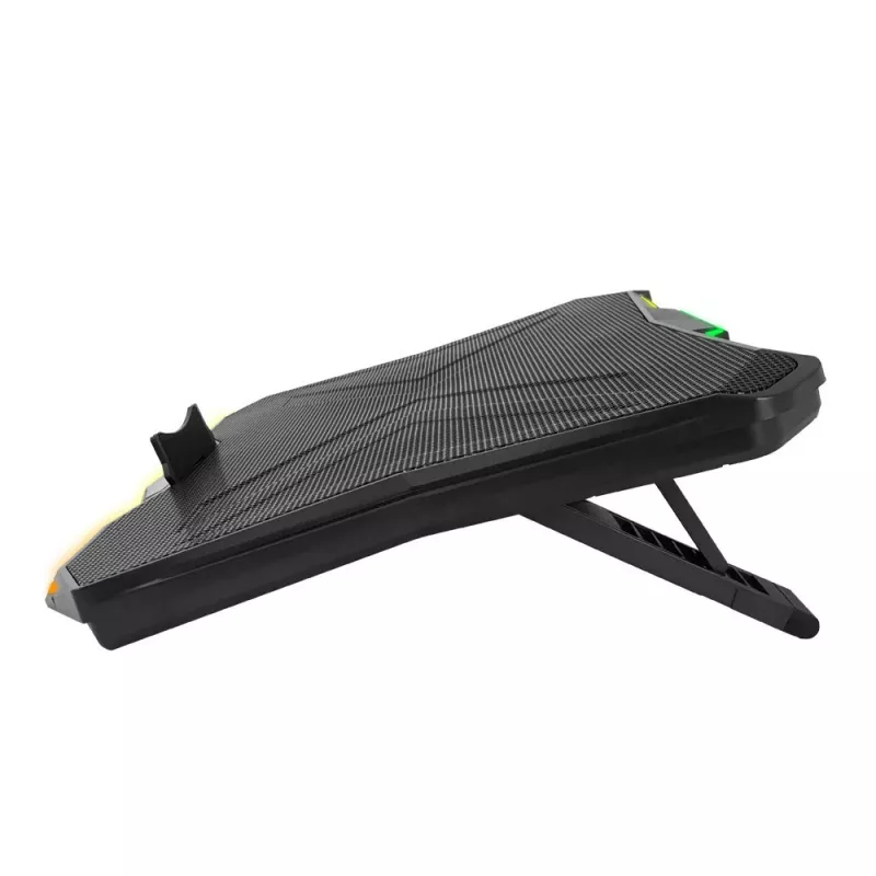 Laptop cooling pad ESPERANZA EGC110 for 17 inch (43.2 cm), 1 fan 18 cm, 800 RPM, 63 CFM, USB 2.0, Czarny