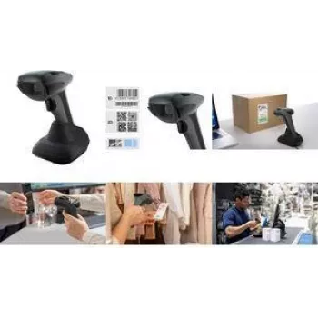 Ręczny skaner kodów kreskowych Safescan 350-BT — bezprzewodowy skaner 1D i 2D, Bluetooth