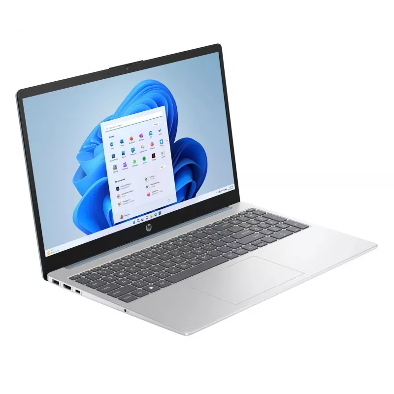 HP 15-fc0056nw Ryzen 3 7320U 15.6FHD IPS 250nits 8GB LPDDR5 5500 SSD512 Radeon 610M Cam720p 41Wh Win11 Natural Srebrny 2Y