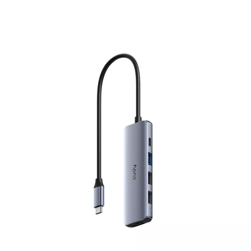 CUDY UH405 5-IN-1 USB-C Hub z HDMI 4K