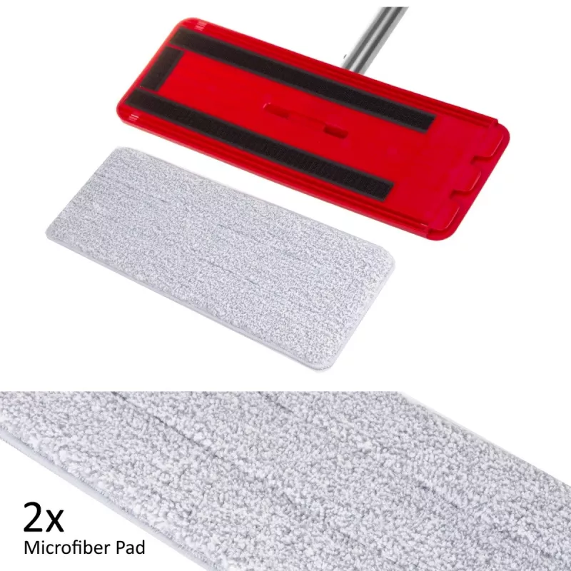 Zestaw mopa płaskiego GB870 MaxiClean z wiaderkiem 2 w 1 5,7L, system czyszczenia podłóg, obrotowa głowica 360°