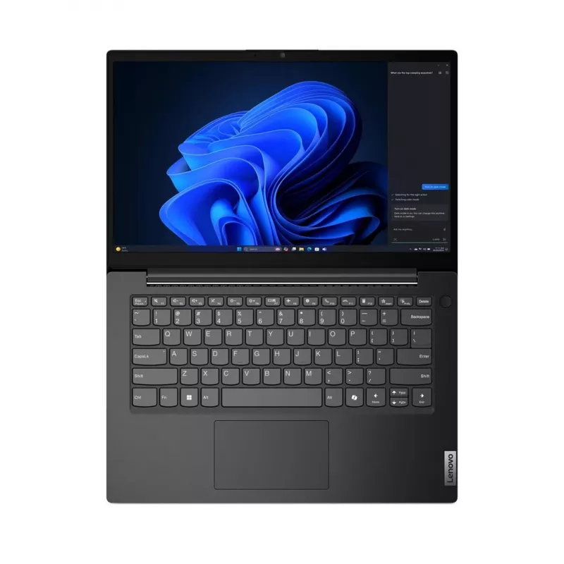 Laptop Lenovo V14 G5 IRL – 14,0 cali FHD 250 nitów AG, Intel i7-13620H, 16 GB DDR5 5200, 512 GB SSD, Intel UHD, kamera 720p, LAN, 47 Wh, bez systemu operacyjnego