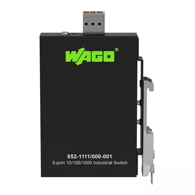 WAGO 852-1111/000-001 Przemysłowy przełącznik ECO, 5 portów 1000