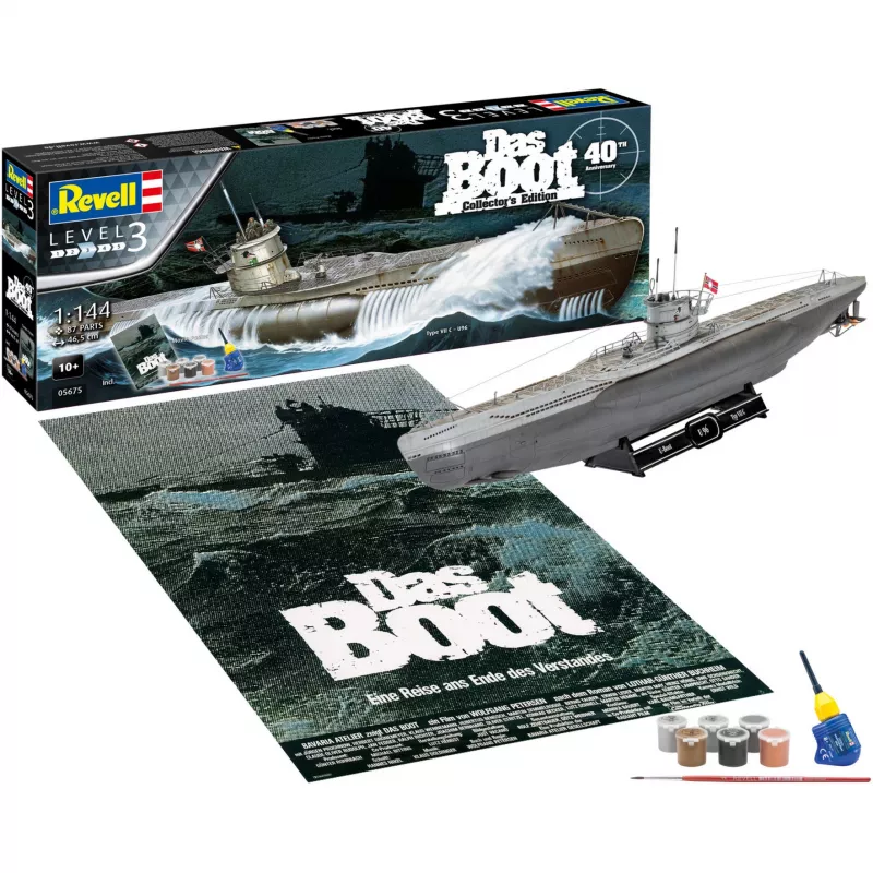 Model do sklejania Revell DAS BOOT 40th Y. Gift Set