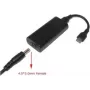 CoreParts MBXUSBC-CO0006 przejściówka 4.5*3.0 USB C Czarny