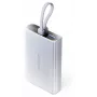 Power bank Vention FHZM0 10000 mAh, 3.85 V, USB-A + USB-C, 3 A, Szary