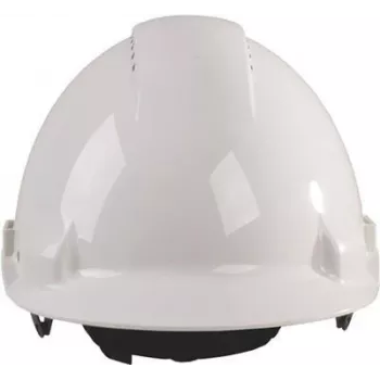 3M Kask ochronny biały G3000NUV-VI Akrylonitryl-butadien-styren (ABS), Plastik Biały