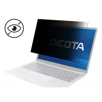 Filtr prywatyzujący DICOTA D50018-2AD dwukierunkowy naklejany na ekrany 15,6 cala 16:9 (uniwersalny)