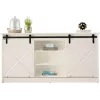 komoda 160x80x35 GRANERO biały/biały połysk