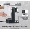 Caso Turbo Hot Water Dispenser | HW 616 | Dystrybutor wody | 2600 W | 2,5 L | Tworzywo sztuczne/Stal nierdzewna | Czarny/Stal nierdzewna