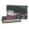 Lexmark - Tonerpatrone - Hohe Ergiebigkeit - 1 x Magenta - 10000 Seiten - LRP / LCCP (0C736H1MG)