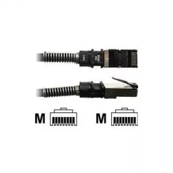 Kabel sieciowy PatchSee PCI6 FTP Czarny Cat6a 1.2m