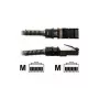 Kabel sieciowy PatchSee PCI6 FTP Czarny Cat6a 1.2m