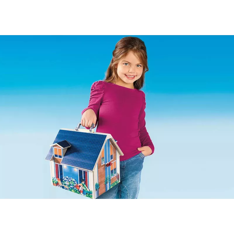 Zestaw do budowania PLAYMOBIL Domek dla lalek 70985 Wielokolorowy Plastik