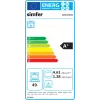 Kuchenka gazowa SIMFER 4401SGRBB.1 z płytą gazową i piekarnikiem gazowym, szerokość 50 cm, głębokość 55 cm, klasa energetyczna A+
