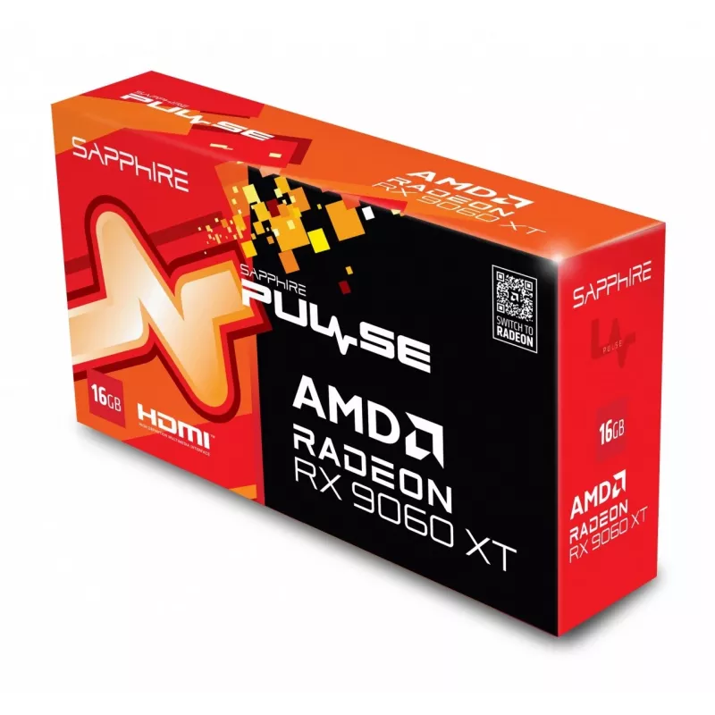 Karta graficzna SAPPHIRE PULSE Radeon RX 9060 XT 16GB