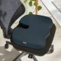 Leitz Ergo Cosy poduszka na krzesło, Poduszka na krzesło, Uniwersalna, Szary, Klin, Monochromatyczny, Zamek błyskawiczny