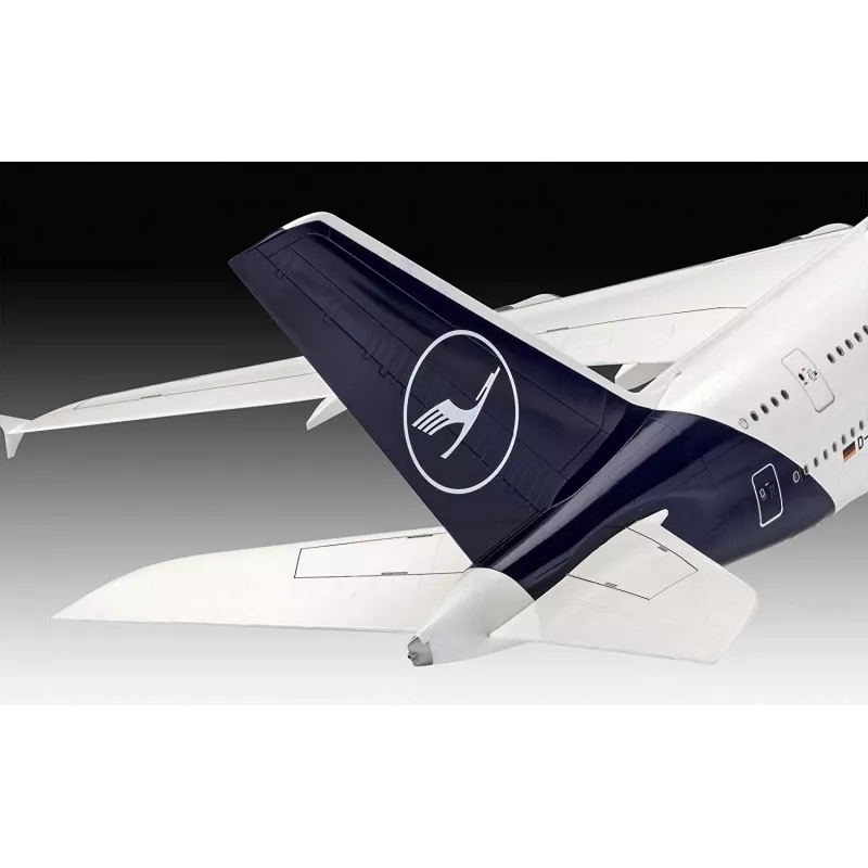 Preassembled Model Revell Airbus A380-800 Lufthansa Nowe Malowanie