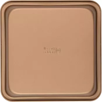 Kwadratowa patelnia Russell Hobbs RH02148GEU7 22 cm złota, nieprzywierająca patelnia do smażenia