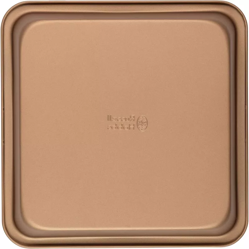 Kwadratowa patelnia Russell Hobbs RH02148GEU7 22 cm złota, nieprzywierająca patelnia do smażenia