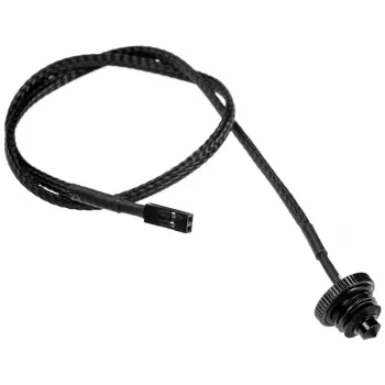 Czujnik temperatury Alphacool 17596 Mosiądz Czarny Głębokość 18 mm Wysokość 17 mm