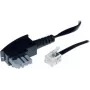 Kabel telefoniczny ShiverPeaks 70125-20 TAE (N) na wtyk Western, długość kabla 1,8–2,0 m nieznana