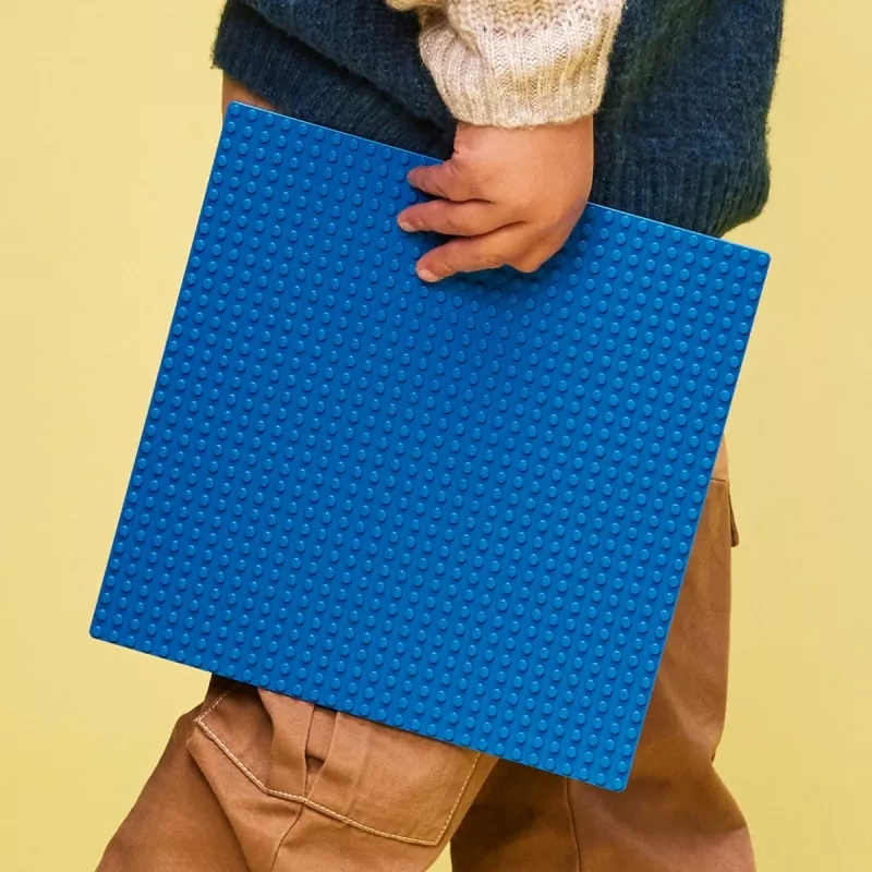 Płytka konstrukcyjna LEGO 11025 — niebieska płytka bazowa 32x32 wypustki, 250×250 mm