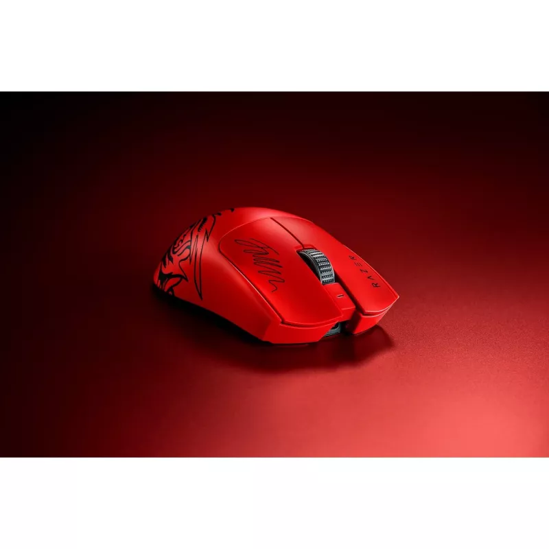 Mysz Razer Viper V3 Pro Faker Edition dla graczy, praworęczna, RF, bezprzewodowa + USB Type-C, optyczna, 35000 DPI