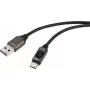 Kabel USB Renkforce RF-6249616 srebrny