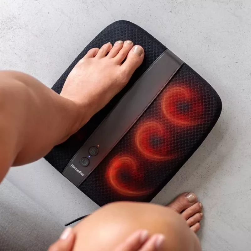 Masażer do stóp HoMedics FM-TS12H-EU Shiatsu Deluxe z funkcją ciepła i ugniatania