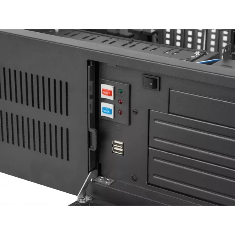 Lanberg SC01-4504-10B modułowa obudowa serwerowa Rack (4U)