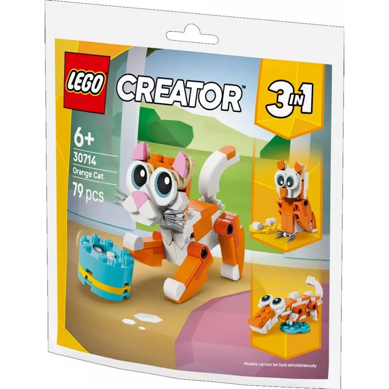 Blocks Creator 30714 Pomarańczowy Kot