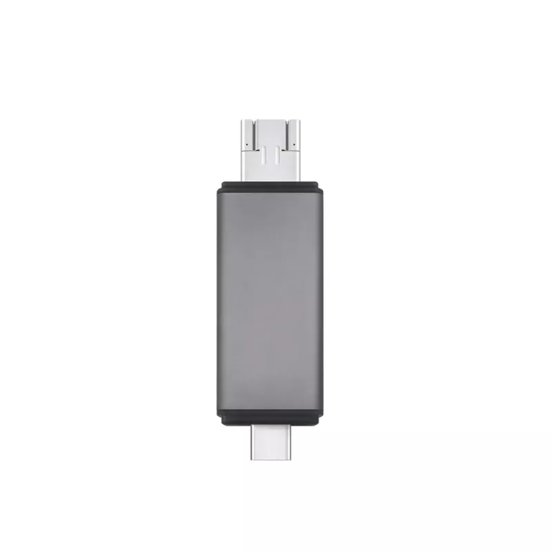 Czytnik Kart SD 3w1, USB-C + USB-A 2.0 + Micro USB