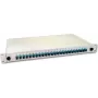 Lightwin LWL Splice Box, 24 Fibres, 24x SC Multimode, 50/125µm OM3 Pigtail Splice Boxes (SPBOX 24G50 OM3 SC)