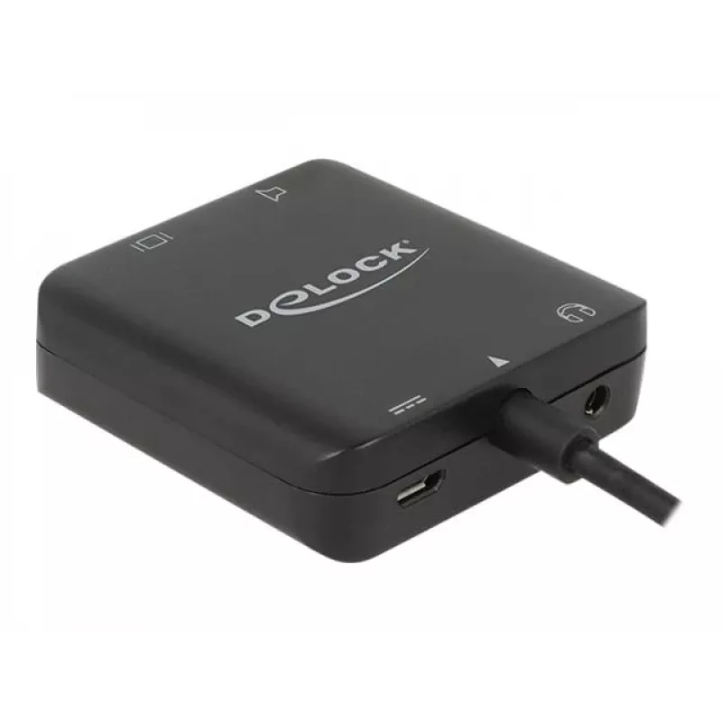 Konwerter audio DeLOCK 62784 Czarny