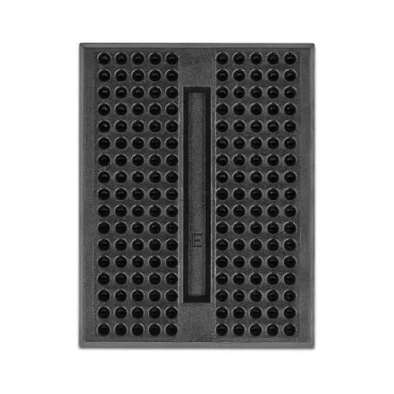 Płytka prototypowa DELOCK 18317 — plastikowa, bezzłączowa płytka prototypowa, 36×46×10 mm, czarna