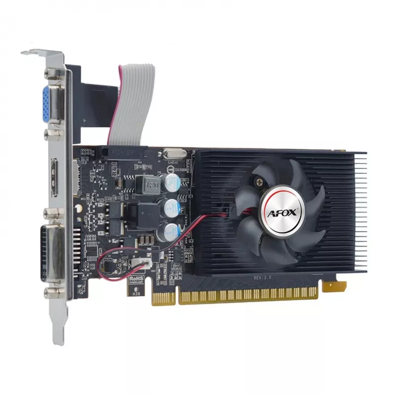 Karta graficzna AFOX AF240-1024D3L2 — NVIDIA GeForce GT 240, 1 GB GDDR3, 128-bit, PCIe 2.0