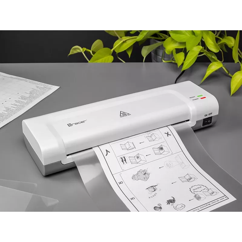 Tracer TRL-5 WH Hot Laminator 280 mm/min Biały