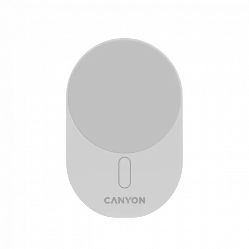 Ładowarka samochodowa CANYON OnGrip 105 15W Qi2 Bezprzewodowa Biała