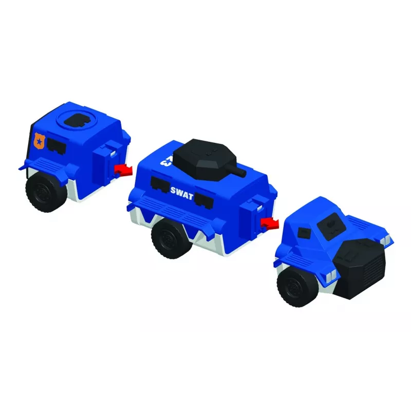 Zestaw pojazdów Popular Playthings Mix or Match Vehicles Police